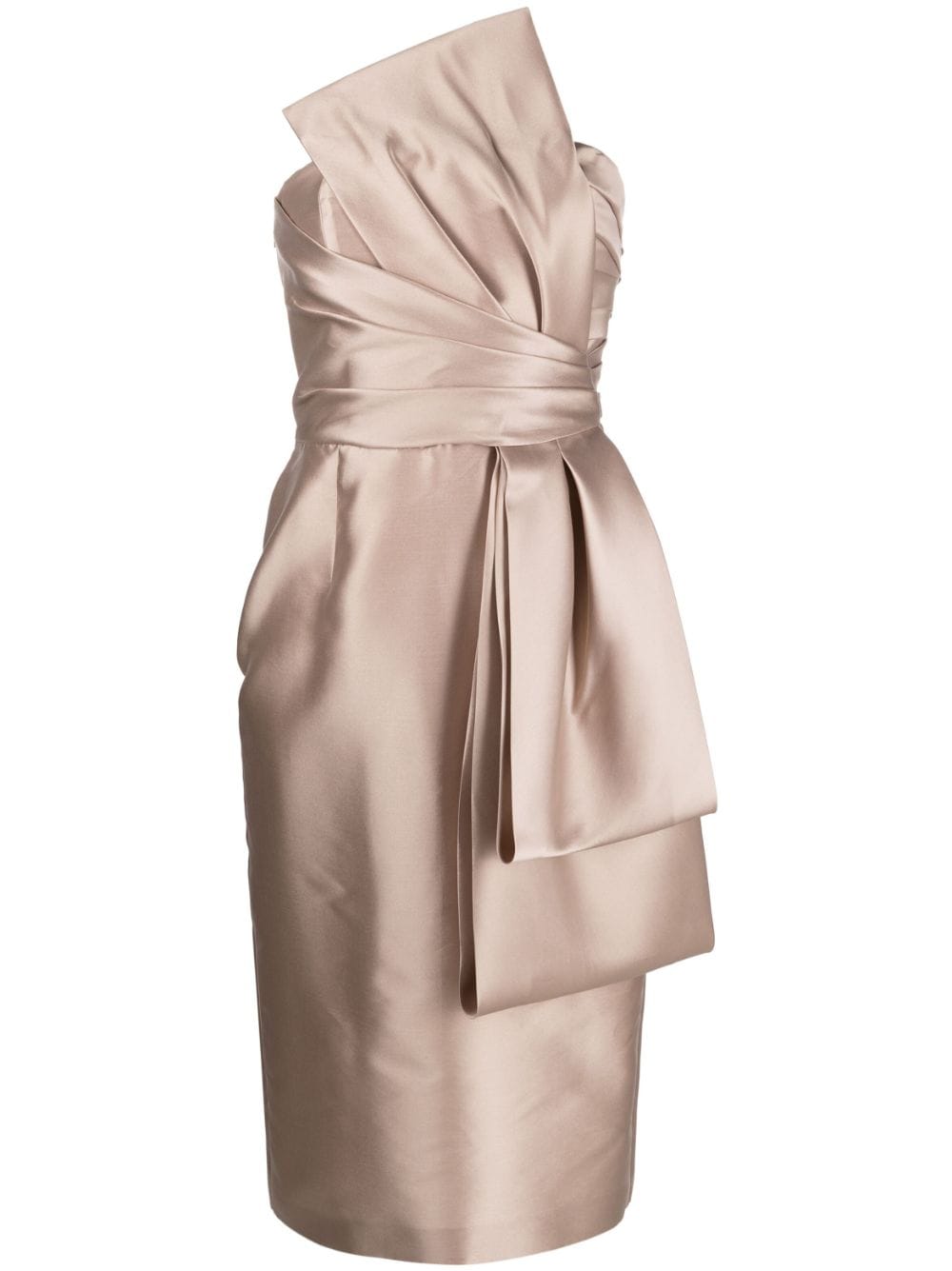 Alberta Ferretti Drapiertes Midikleid - Rosa von Alberta Ferretti