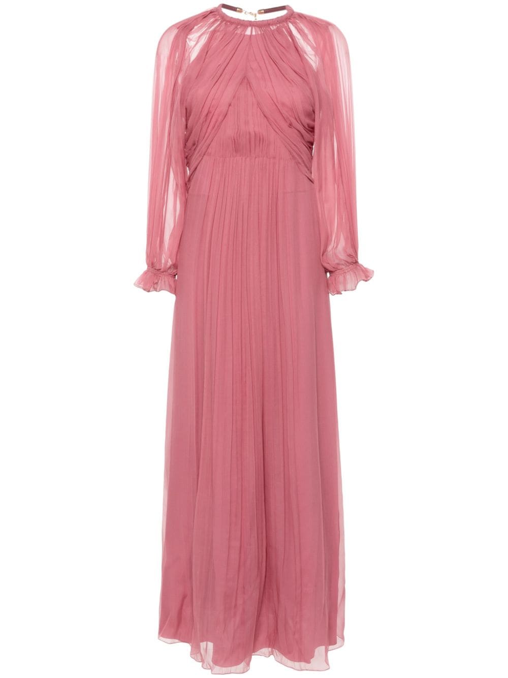 Alberta Ferretti Maxikleid aus Seide - Rosa von Alberta Ferretti