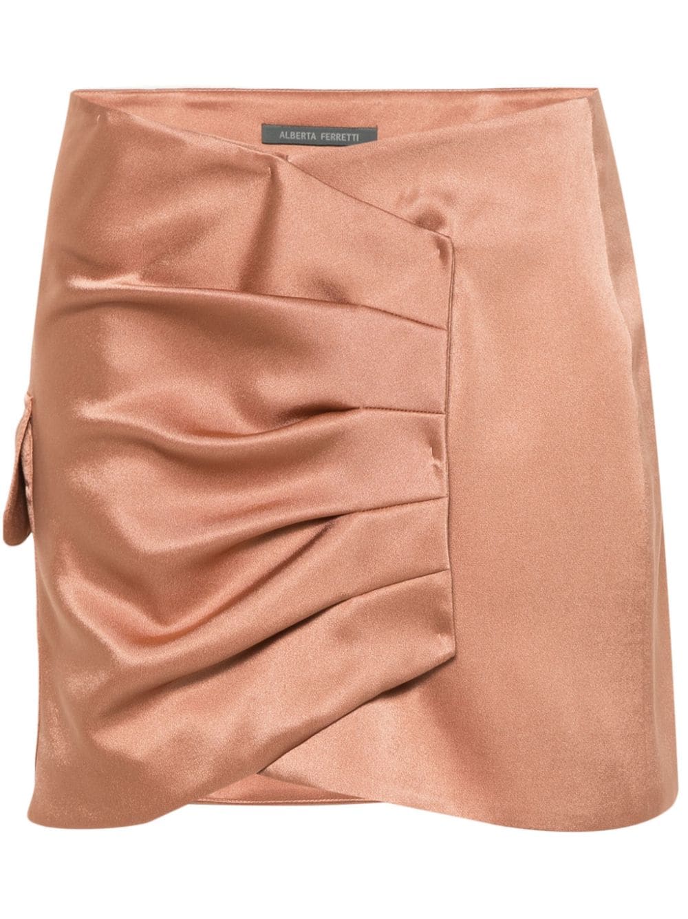 Alberta Ferretti Minirock aus Satin - Rosa von Alberta Ferretti