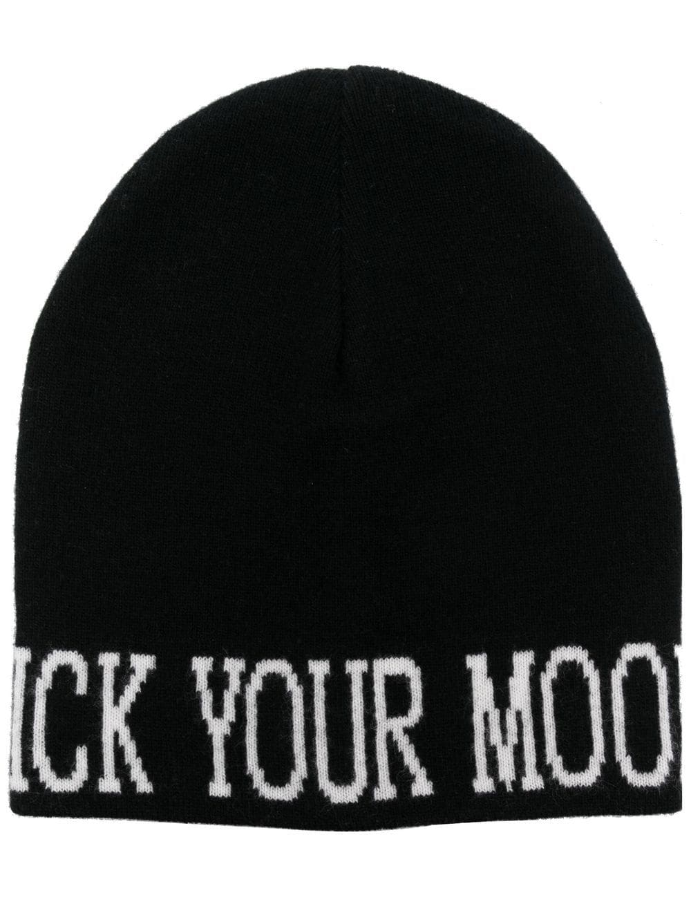 Alberta Ferretti Pick your Mood Beanie - Schwarz von Alberta Ferretti