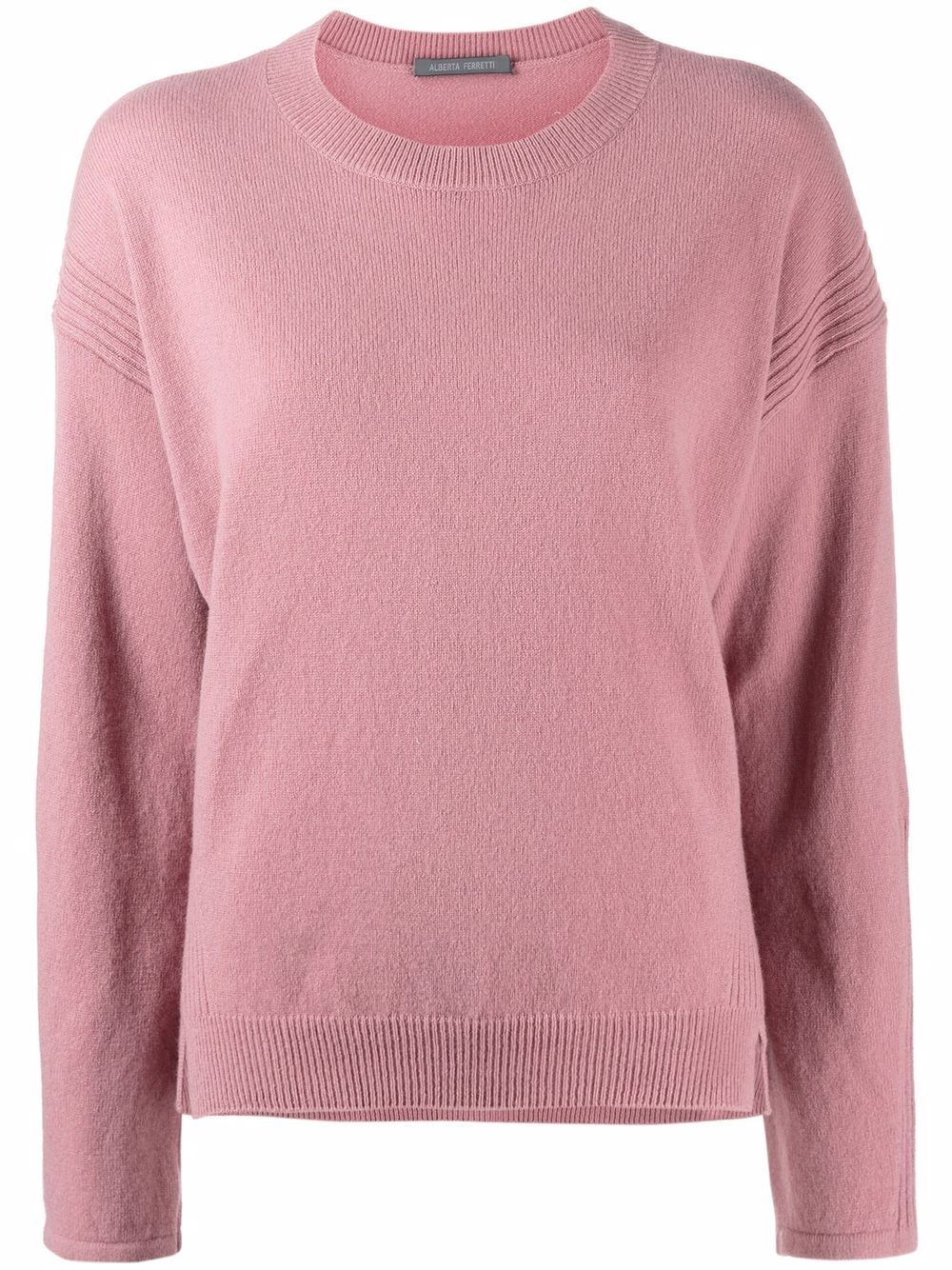 Alberta Ferretti Pullover mit tiefen Schultern - Rosa von Alberta Ferretti