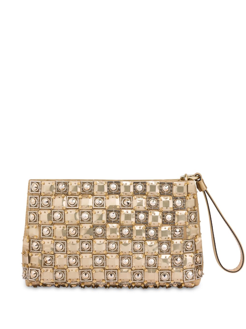 Alberta Ferretti Verzierte Clutch - Gold von Alberta Ferretti