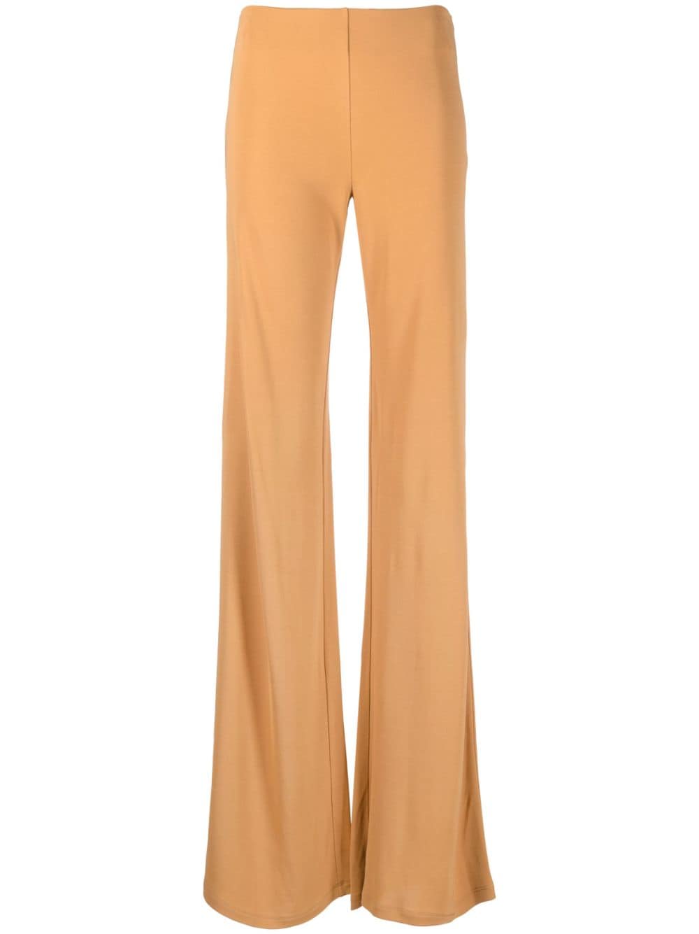 Alberta Ferretti Ausgestellte High-Waist-Hose - Braun von Alberta Ferretti