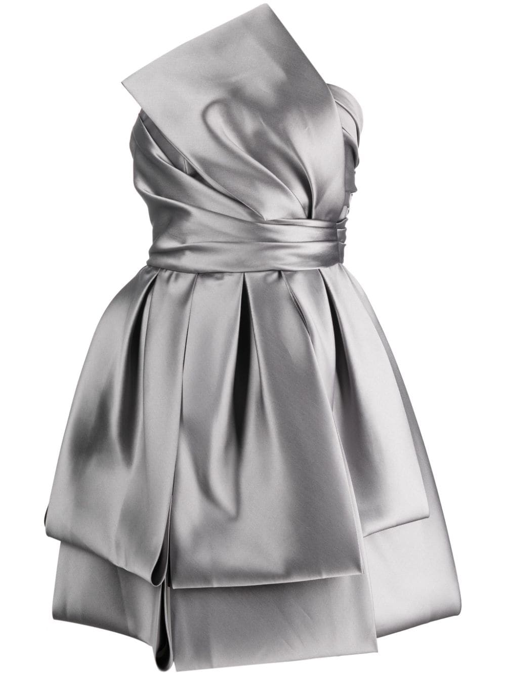 Alberta Ferretti Schulterfreies Minikleid - Grau von Alberta Ferretti