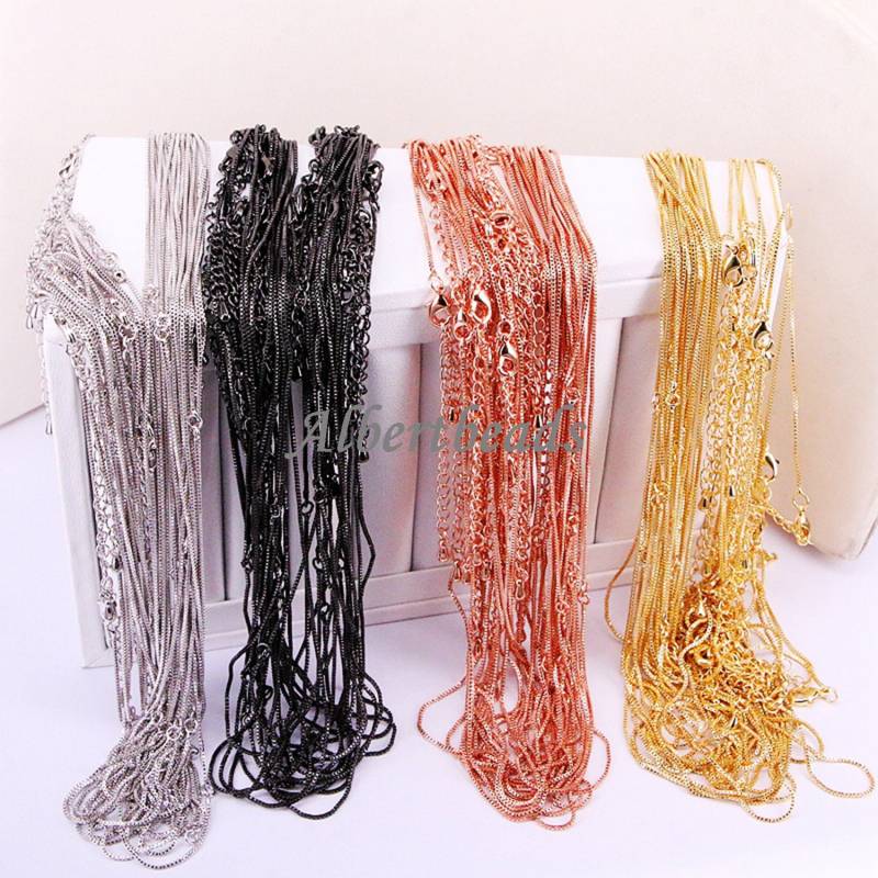 Dainty Chain Halskette, Schlangenkette, Einfache Schmuck Accessoires, 20Pcs Dainty Chain Halskette, Schlangenkette, Einfache Schmuck Accessoires, 20Pcs von Albertbeads