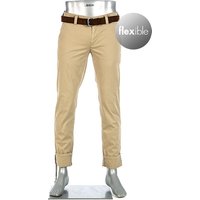 Alberto Bike Herren Chino beige Baumwolle von Alberto Bike