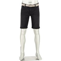 Alberto Bike Herren Jeansshorts grau Baumwoll-Stretch von Alberto Bike