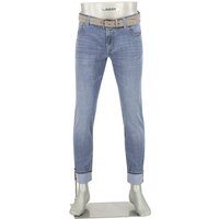 Alberto Bike Herren Jeans blau Slim Fit von Alberto Bike