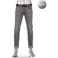 Alberto Bike Herren Jeans Grau Baumwolle von Alberto Bike