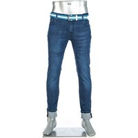 Alberto Bike Herren Jeans blau von Alberto Bike