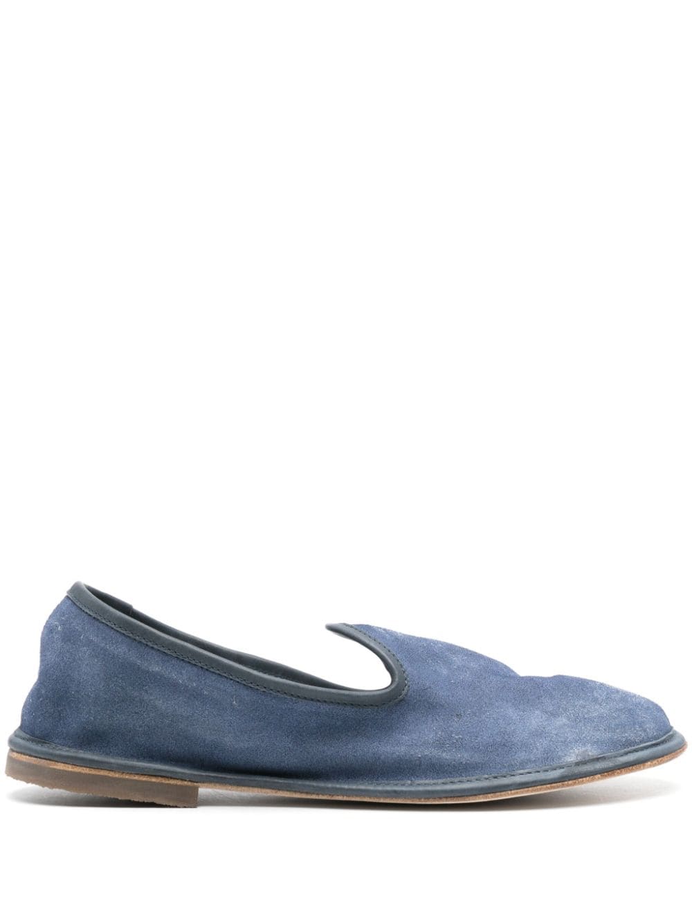 Alberto Fasciani Loafer aus Wildleder - Blau von Alberto Fasciani