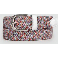 Alberto Golf Damen Gürtel multicolor Textil unifarben von Alberto Golf