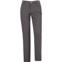 Alberto Golf Damen Hosen grau Mikrofaser von Alberto Golf