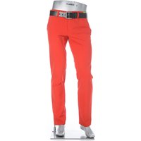 Alberto Golf Herren Golfhose rot 3xDry Slim Fit von Alberto Golf