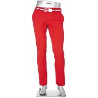 Alberto Golf Herren Golfhose rot 3xDry Slim Fit von Alberto Golf