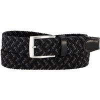 Alberto Golf Herren Gürtel grau,schwarz Textil von Alberto Golf