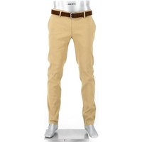 Alberto Golf Herren Golfhose beige Leinen von Alberto Golf