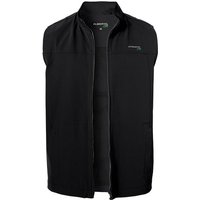 Alberto Golf Herren Golfweste schwarz 3xDry unifarben von Alberto Golf