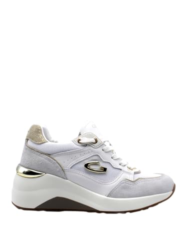 GUARDIANI Sneakers mit Keilabsatz für Damen - Weiß Modell AGW438400 AGW438400 Mesh, Weiß, 38 EU GUARDIANI Sneakers mit Keilabsatz für Damen - Weiß Modell AGW438400 AGW438400 Mesh, Weiß, 38 EU von Alberto Guardiani