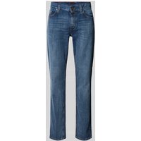 ALBERTO Regular Fit Jeans im 5-Pocket-Design Modell 'PIPE' in Blau, Größe 31/32 von Alberto