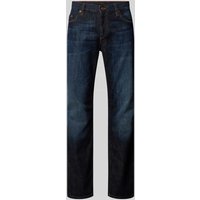 ALBERTO Regular Fit Jeans im 5-Pocket-Design Modell "Pipe" in Jeansblau, Größe 38/34 von Alberto