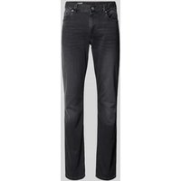 ALBERTO Regular Fit Jeans im 5-Pocket-Design Modell 'Pipe' in Mittelgrau, Größe 30/32 von Alberto