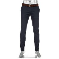 Alberto Herren Chino blau Cotton Slim Fit von Alberto