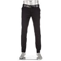 Alberto Herren Chino schwarz Slim Fit von Alberto