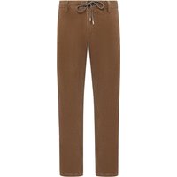 Alberto Cordhose Jump mit Kordelzug und Lyocell-Anteil, Slim fit in 34/34 von Alberto