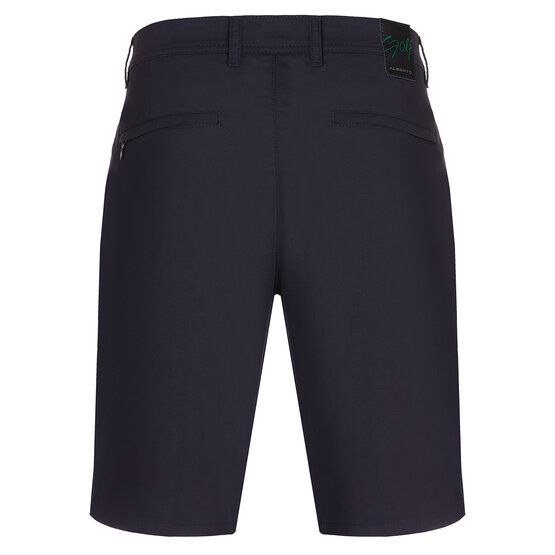 Alberto EARNIE - Ceramica Gabardine Bermuda Hose navy von Alberto