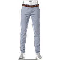 Alberto Herren Chino blau Baumwolle von Alberto