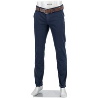 Alberto Herren Chino blau Tencel von Alberto