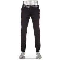 Alberto Herren Chino schwarz Cotton von Alberto