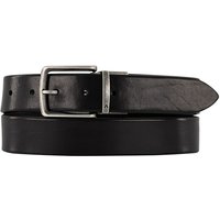 Alberto Herren Gürtel schwarz Glattleder von Alberto