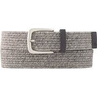 Alberto Herren Gürtel grau Textil von Alberto
