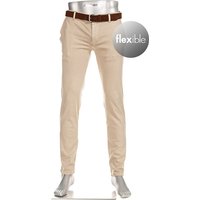 Alberto Herren Hose beige Baumwolle von Alberto