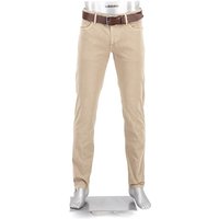 Alberto Herren Hose beige Baumwolle von Alberto