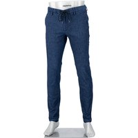 Alberto Herren Hose blau Baumwoll-Stretch von Alberto