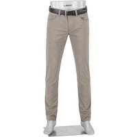 Alberto Herren Hose braun Ceramica von Alberto