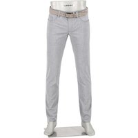 Alberto Herren Hose grau meliert von Alberto