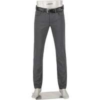 Alberto Herren Hose grau meliert von Alberto
