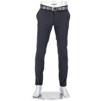 Alberto Herren Hose schwarz meliert Slim Fit von Alberto