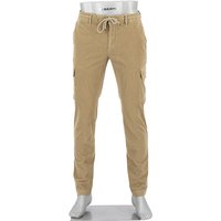 Alberto Herren Cargohose beige Slim Fit von Alberto