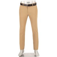 Alberto Herren Hosen beige Slim Fit von Alberto