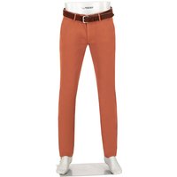 Alberto Herren Chino braun Baumwoll-Stretch von Alberto