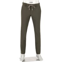 Alberto Herren Hose grün Slim Fit von Alberto
