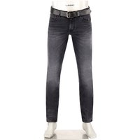 Alberto Herren Jeans grau Baumwoll-Stretch von Alberto