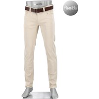 Alberto Herren Jeans beige von Alberto