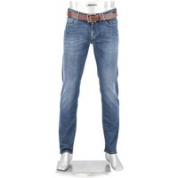 Alberto Herren Jeans blau Baumwoll-Stretch von Alberto