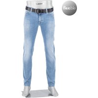 Alberto Herren Jeans blau Baumwolle von Alberto
